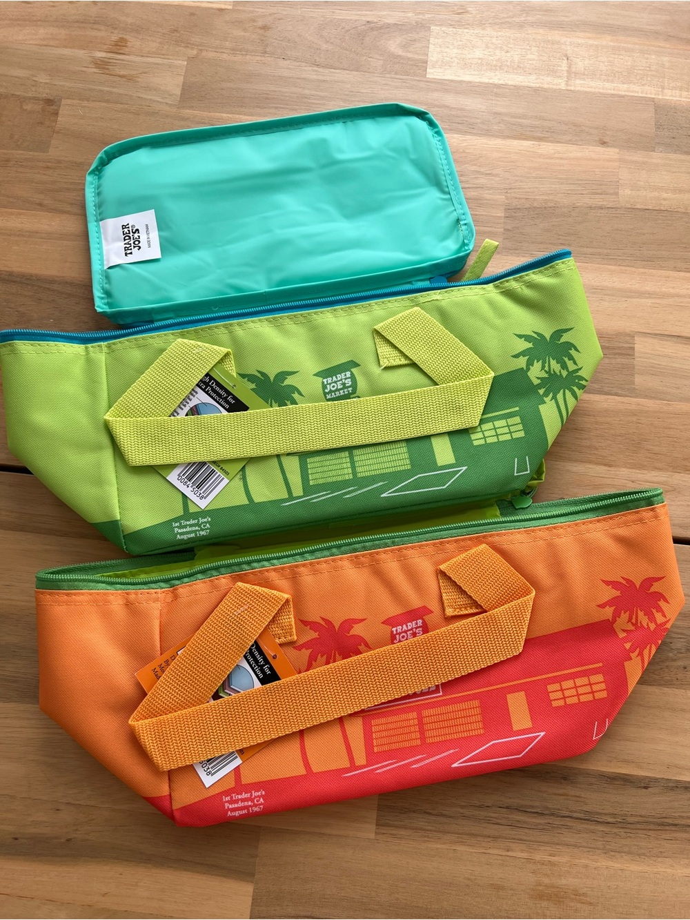 NWT Set of 2 2026 Trader Joe's Mini Insulated Bags